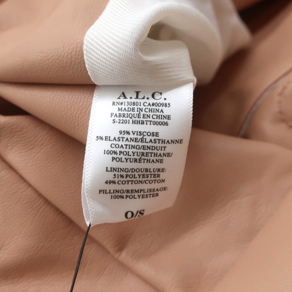 A.L.C. PALOMA HOBO BAG BLUSH VEGAN LEATHER NEW - Picture 11 of 12